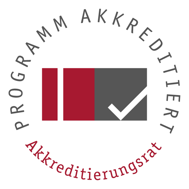 Accredited until 31st August 2031 by HTW Dresden