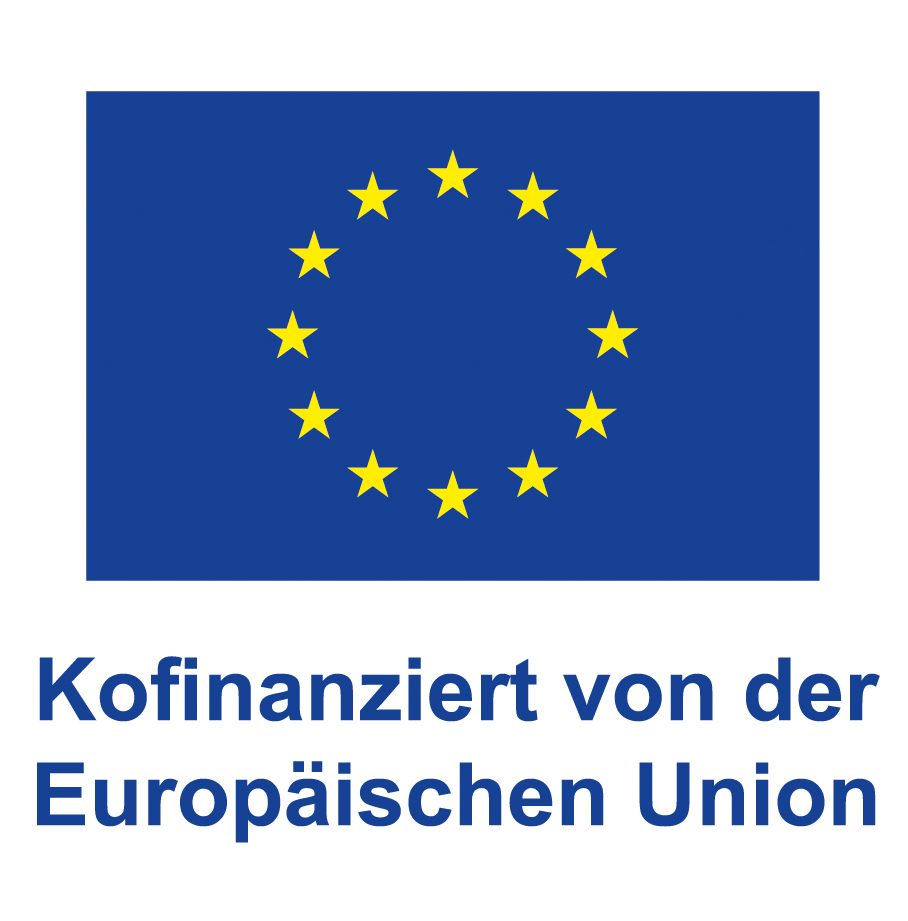 Flagge europäische Union mit Text