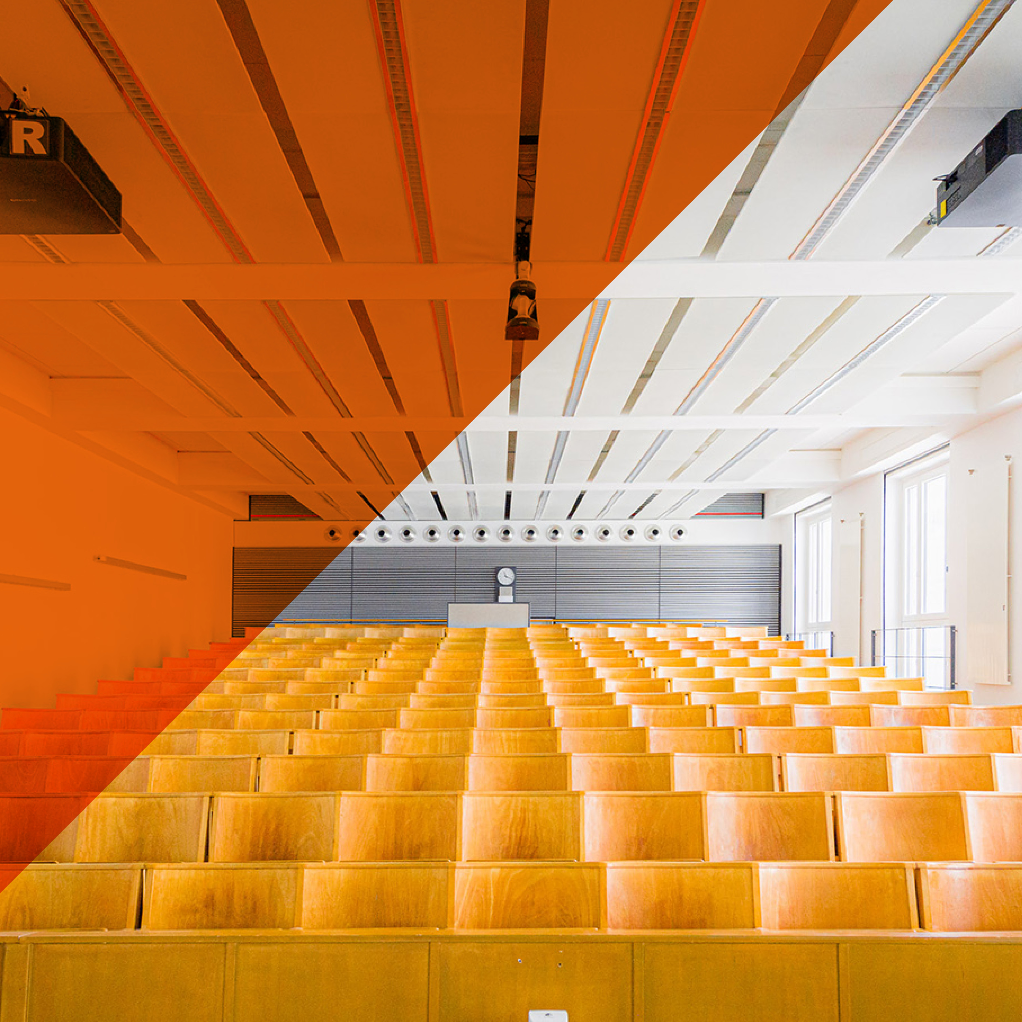 Stellenangebote für Professorinnen und Professoren Einblick in einen Hörsaal der HTWD