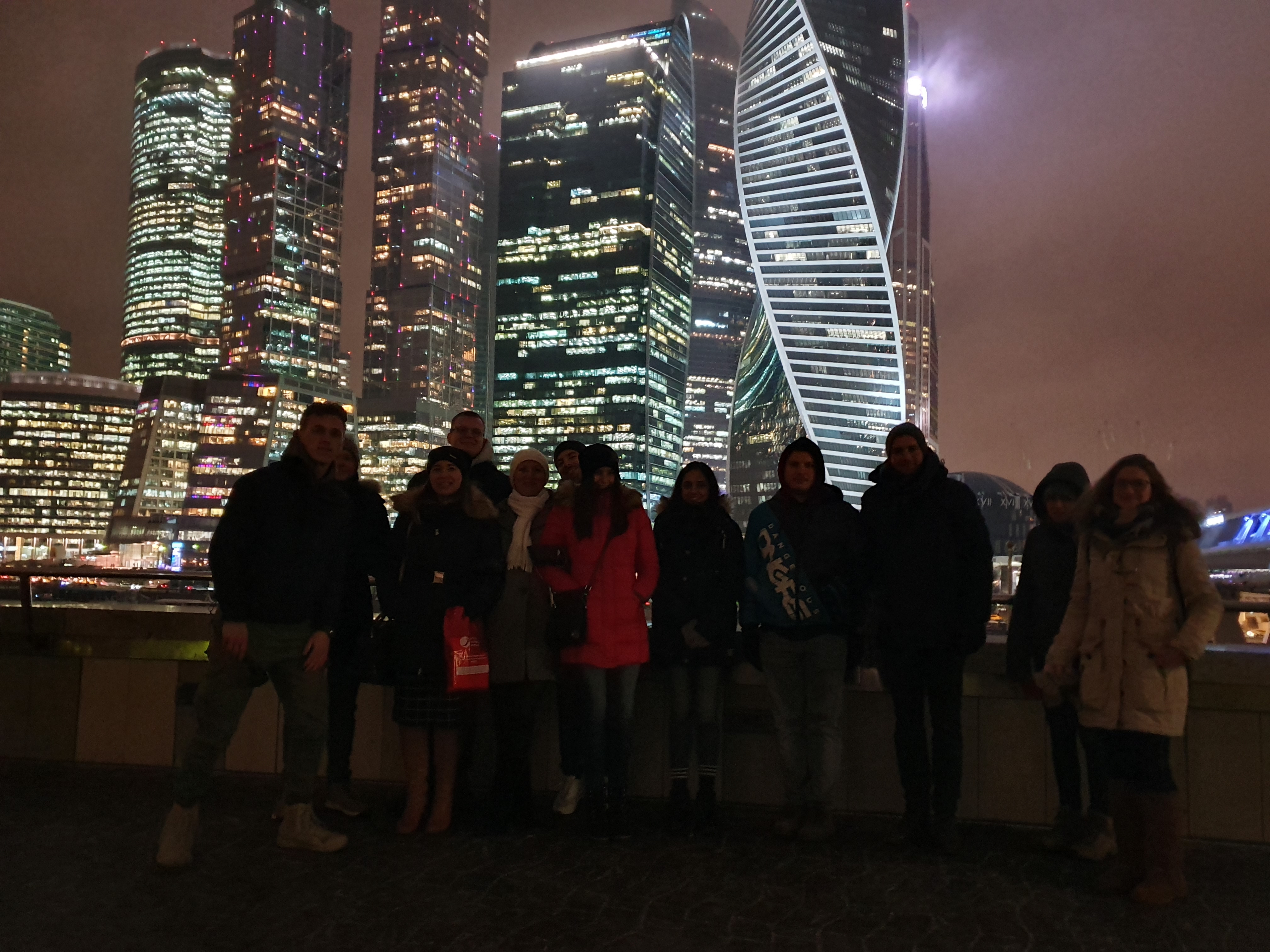 Studierende der HTW Dresden auf Studienreise in Moskau