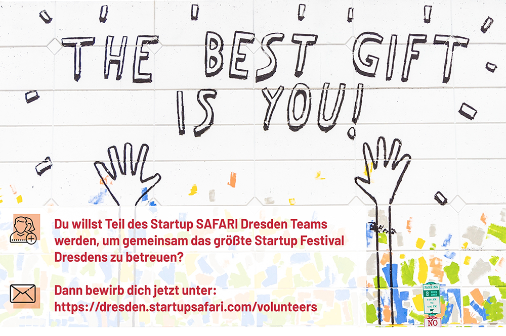 Jetzt als Volunteer bei der Startup SAFARI melden. Bild: Startup SAFARI