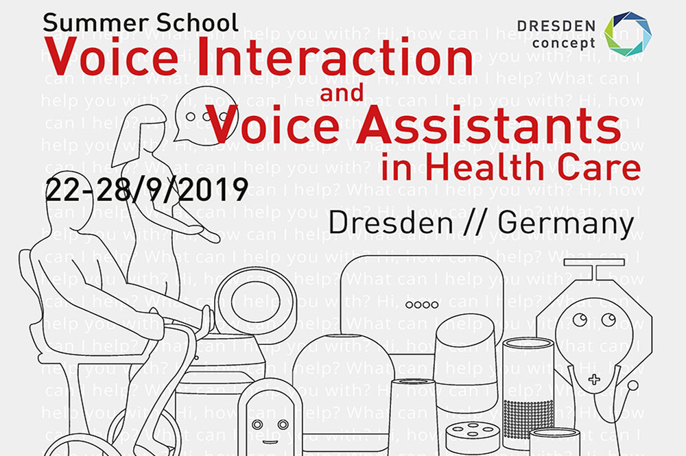 Im September findet die Summer School „Voice Interaction and Voice Assistants in Health Care“ (VIVA 2019) statt. Bewerbungen sind noch bis zum 31. Mai möglich.
